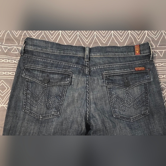 7 For All Mankind Bootcut Jeans Size 31 - Picture 4 of 8